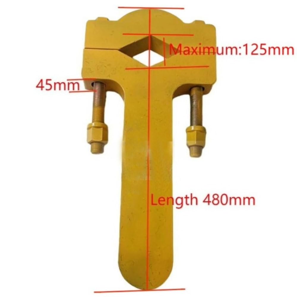 KUIU Exchange Cylinder Seal Kit Tool Wrench Maximum Length 480mm/18.9 inch for 15T-30T All Brand Excavators