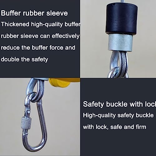 1pc Heavy-Duty Balancer Tool - 1.5m Wire Rope & Hook, Adjustable Tension for Workshop, Automotive & Assembly Line (5-7kg) - Efficient Lifting & Support Solution