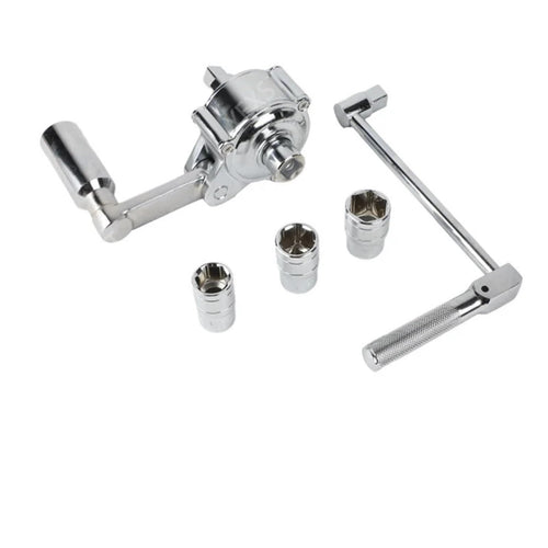 1Set 1/2" Torsional Torque Multiplier Wrench Lug Nut Remover Type Car Tire Disassembly Labor-Saving Force Wrench 3200N.M