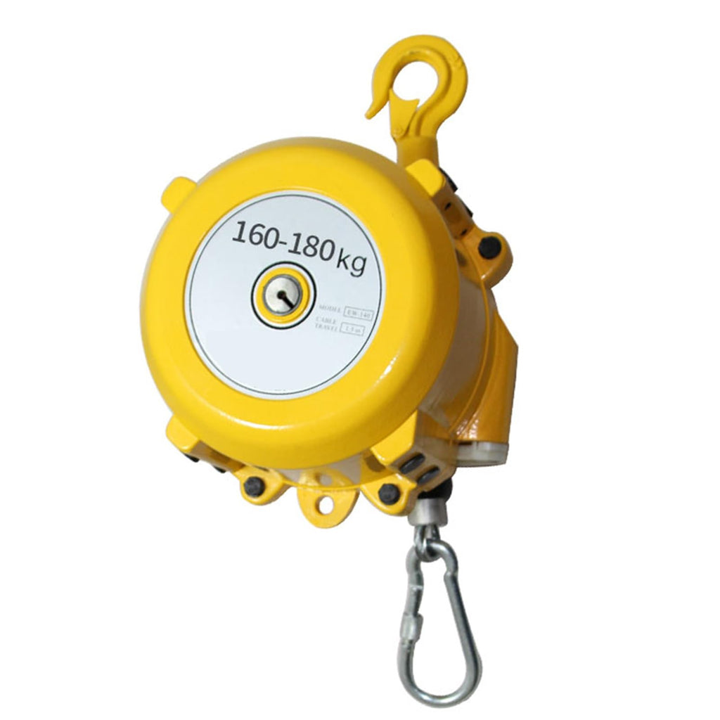 Retractable Spring Balancer, Tool Balancer with Hook and Wire Rope, for 1.5m Length Fixtures Hanging Tool Holder, for Assembly Line, Workshop and Automotive Equipment, Multifunctio(40-50kg)