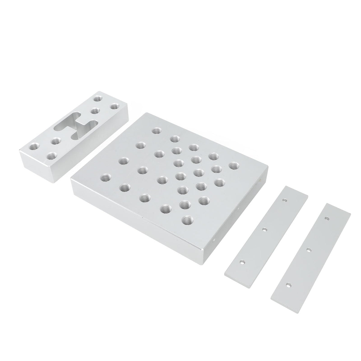 Universal Drill Press Support Plate Set, 30 Ton Heavy Duty Bearing Bushing Removal Installation Tool, Adjustable Anti - Slip Base with Positioning Plates for Wheel Hub