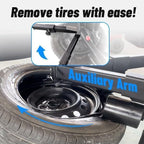 KATOOL ME Tire Diameter 37" with Bead Blaster Assist Arm Tire Changer Machine MAX Tire Machine Tire Changer Wheel Changer Machine Home Garage Shop Repair Inside Clamp 12"-24" Outside Clamp 10"-20"