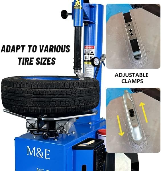 ME 2.0 HP 24" Tire Changer Machine ME-T500 Tire Changer Wheel Changers Tire Repair Machine Tire Changing Machine