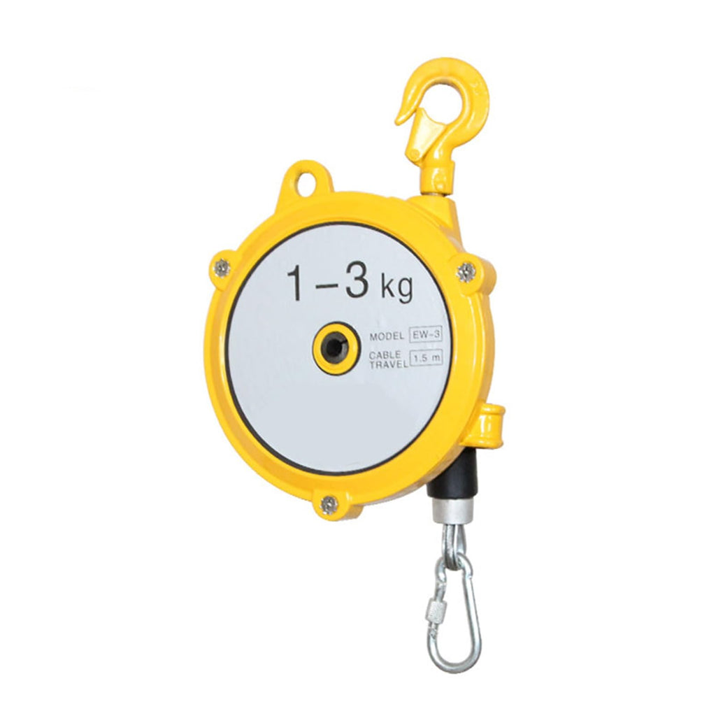 Retractable Spring Balancer, Tool Balancer with Hook and Wire Rope, for 1.5m Length Fixtures Hanging Tool Holder, for Assembly Line, Workshop and Automotive Equipment, Multifunctio(40-50kg)
