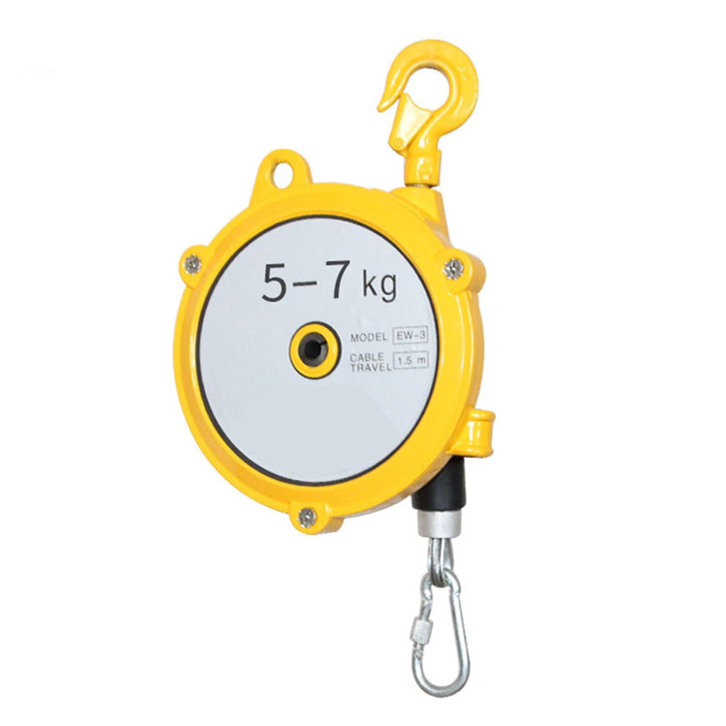 Retractable Spring Balancer, Tool Balancer with Hook and Wire Rope, for 1.5m Length Fixtures Hanging Tool Holder, for Assembly Line, Workshop and Automotive Equipment, Multifunctio(40-50kg)
