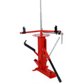 Manual Tire Changer, Heavy Duty Steel Tire Mounting Stand with Rim Lock, Portable Bead Breaker Machine for Car Truck Motorcycle Garage, 4 to 21 Inch Tires