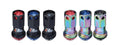 KYO-EI Industry wheel lock & nut Racing Composite R40 iCONIX [M12 x P1.25] with aluminum cap [Black / Red] RIA-13KR