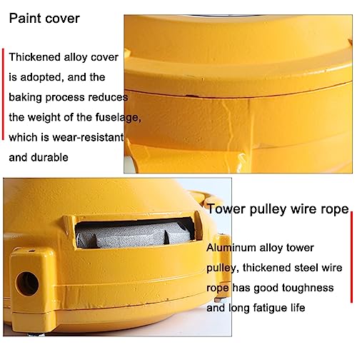 1pc Heavy-Duty Balancer Tool - Retractable Wire Rope & Hook for Workshop, Automotive, Assembly Line (15-22kg) - Efficient, Durable Tool for Professionals & Craftsmen