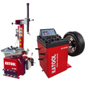 KT-T800 Tire Changer & KT-B700 Wheel Balancer Combo 2.0 HP Motor Precision Balancing for Professional Auto Repair Shops Tire Stores and Car Enthusiasts