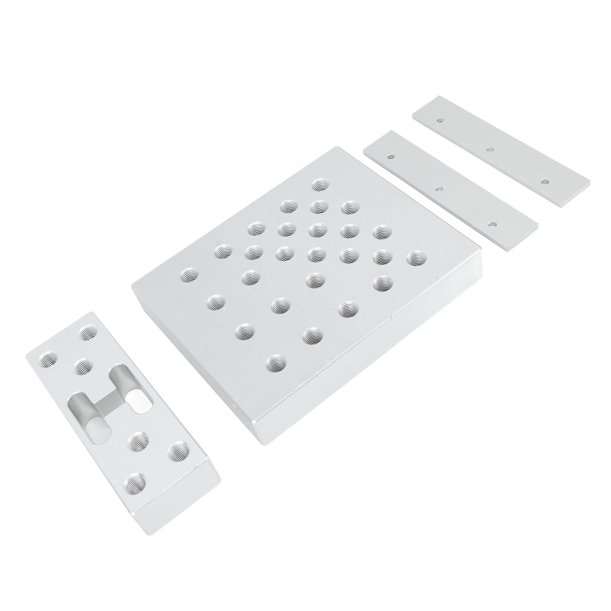 Universal Drill Press Support Plate Set – 30 Ton Capacity for Car Wheel Hub Bearing and Bushing Repair & Removal, Includes Positioning Plates and Spacer Blocks