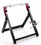 New PORTABLE FORDABLE MOTORCYCLE STAND WHEEL BALANCER TRUING CHECK TRUE BALANCING,Jikkolumlukka