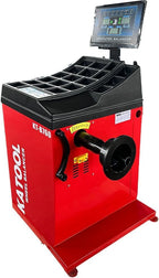 KT-B760 Automatic Wheel Balancer with Automatic Ruler and Laser Marking, Home Garage & Professional Shop Tools for Tire Repair