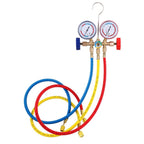 Refrigerant Manifold Gauge Air Condition Refrigeration Set Air Conditioning Tools with Hose and Hook