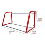 Tyre Rack Wall Mount Tire Storage Rack, Red Metal Tire Garage Multi-Tire Stand, for Home, Workshop, Apartment, Car Shop
