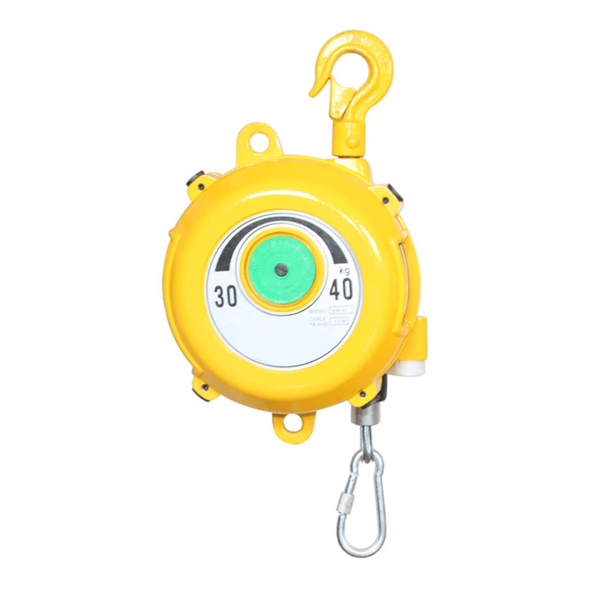 Retractable Spring Balancer, Tool Balancer with Hook and Wire Rope, for 1.5m Length Fixtures Hanging Tool Holder, for Assembly Line, Workshop and Automotive Equipment, Multifunctio(40-50kg)