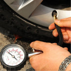 Long Tube Tire Pressure Gauge Meter 0-100Psi High-Precision Tyre Air Pressure Tester for Car Motorcycle Universal