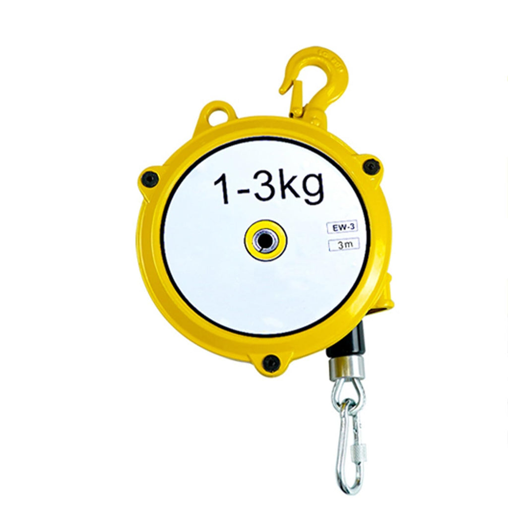 Heavy Duty Tool Balancer with Self-Locking Function, Metal & Rubber Material, Ideal for Factory Workshop & Construction Machinery (1-3kg),1-3kg