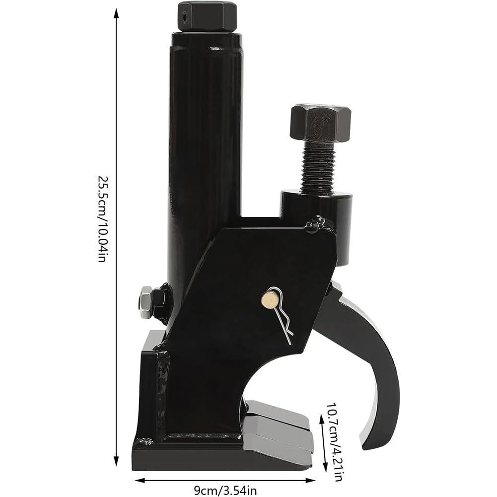 Manual Tire Bead Breaker, Fit for 10-21 Inches Tires, Adjustable Hammer Tire Changer Tire Repair Kit for ATV Golf Cart Bus, Tractors Black,1