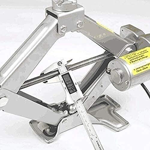 Electric Car Jack 5 Ton All-in-One Automatic 12V Scissor Lift Jack Set for Sedans SUV – Remote Tire Change Repair Emergency Tool Kits Vehicle Floor Jack Wheel Change