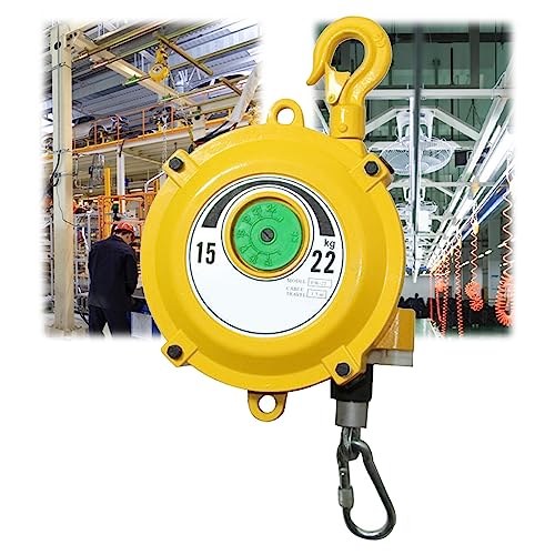 1pc Heavy-Duty Balancer Tool - Retractable Wire Rope & Hook for Workshop, Automotive, Assembly Line (15-22kg) - Efficient, Durable Tool for Professionals & Craftsmen