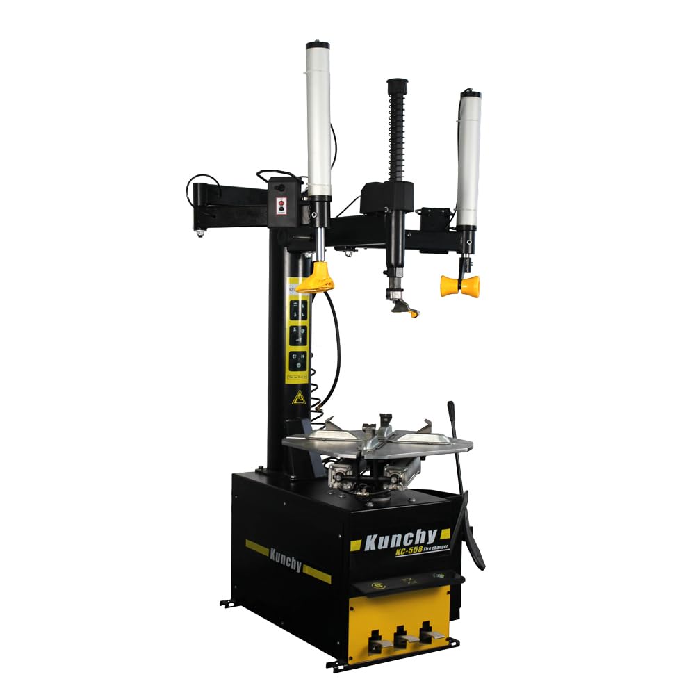 KC 988 Tire Changer Wheel Changers Machine Combo 680S Balancer Rim Clamp 2.0 HP Horse Power Tire Machine Rim for ATV Heavy Duty/1 Year Warranty