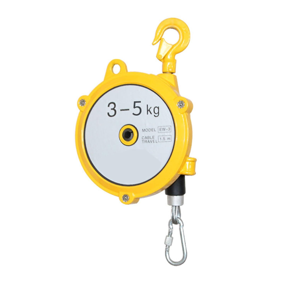 Retractable Spring Balancer, Tool Balancer with Hook and Wire Rope, for 1.5m Length Fixtures Hanging Tool Holder, for Assembly Line, Workshop and Automotive Equipment, Multifunctio(40-50kg)