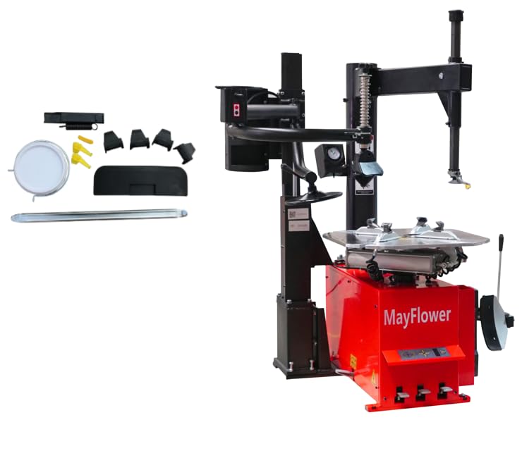 MAYFLOWER - Heavy Duty 3.0 HP 980 Tire Changer with 300 Assist Arm / 1 Year Full Warranty