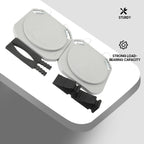 Wheel Alignment Turn Plates 1 Pair, Alloy Car Turntable w/Transition Blocks & Thrust Pads for Garage and Auto Repair