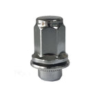 TRACER 10x Wheel Nuts M12 x 1.5 Flat Collar 47 mm | Spanner Width 21 mm Compatible with Lexus ES III GS I GS II GX I AWD GX II AWD is I LS