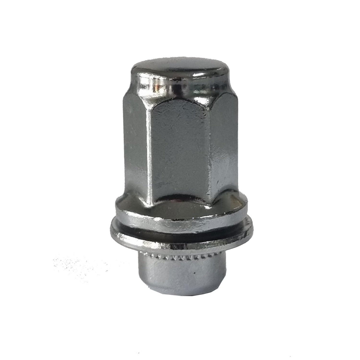 TRACER 10x Wheel Nuts M12 x 1.5 Flat Collar 47 mm | Spanner Width 21 mm Compatible with Lexus ES III GS I GS II GX I AWD GX II AWD is I LS