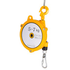 Heavy-Duty Retractable Spring Balancer Tool with Hook & Wire Rope for Workshop & Assembly Line - 1pc (9-15kg Load Capacity)
