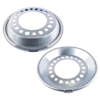 Set of 2 Auto Wheel Balancer Compatible with 22.5-24.5 Inch Steer Wheels Silver