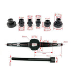 Universal Motocross Bearing Installation Tools Compatible with HUS Flat Fork Connecting Rod Rocker Arm Triangle Lever Tool Set Aftermarket Replacement
