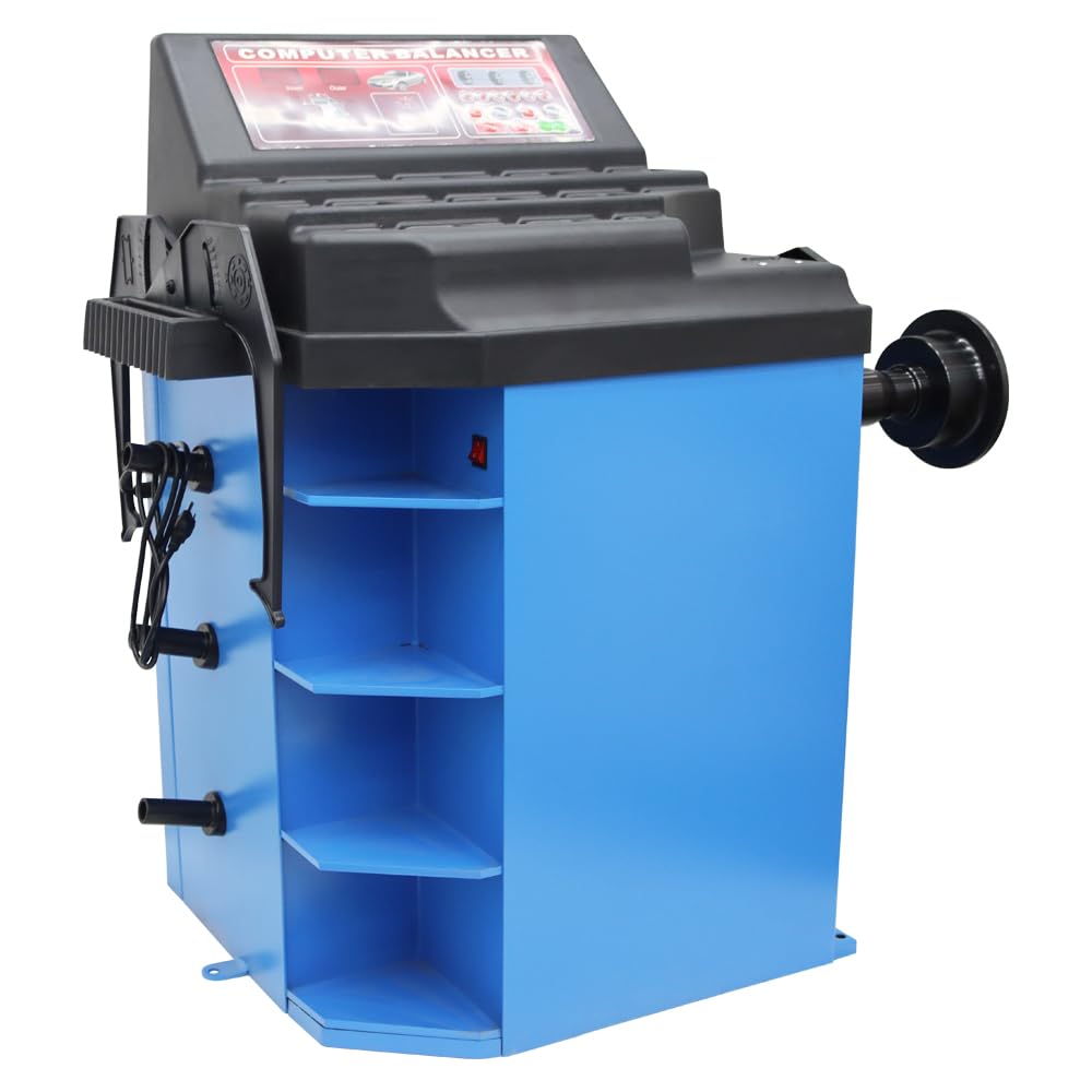 Wheel Balancer Tire Balancers Machine 6 Modes 10-24inch Wheel Heavy Duty 110v 250W