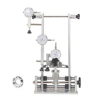 Truing Stand Advanced Wheel Repair Tool Aluminum Alloy Alignment Stand Brake Disc Calibration Jig Sensitive Dial Indicators for home use professional workshop , Black