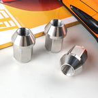 JDMAccessories Wheel Caps 20PCS Modified Car Nuts Stainless Steel 35MM Length Compatible with M12 1.5 M12 1.25 M14 1.5 Exterior