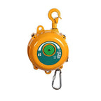 Spring Balancer, Iron Hanging Balancer,1.5m Length Tool Balancer with,Adjustable Balancer Retractor Hanging Holding,Equipment in Yellow(3-5 kg)