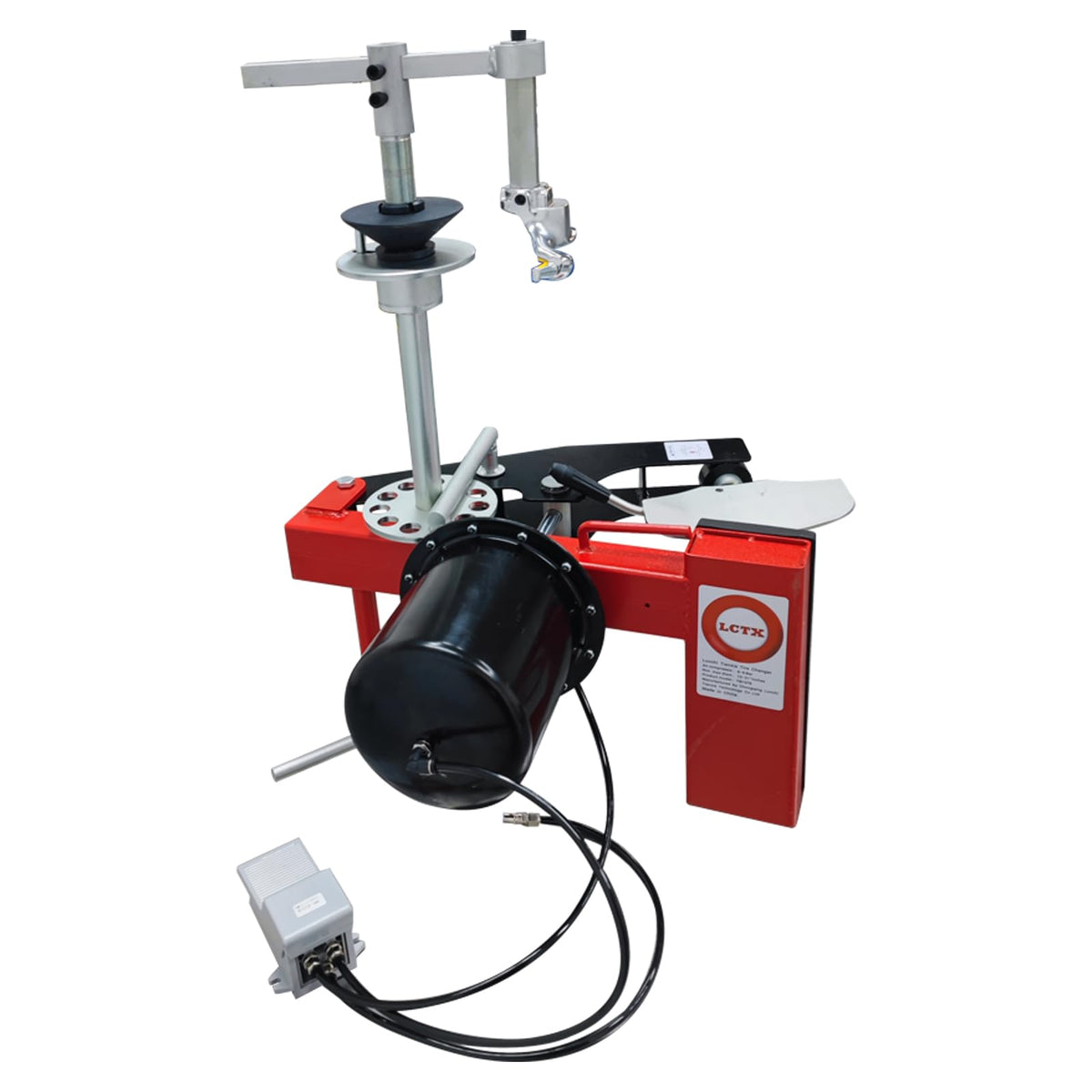 Pneumatic Tire Changer Machine, 10‑19" Outer‑Clamp Rim Range