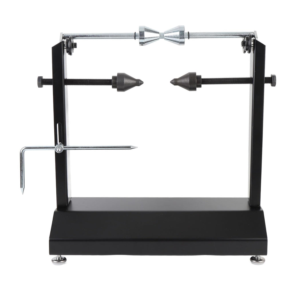 Motorcycle Wheel Balancer and Truing Stand with Adjustable Truing Pointer and Leveling Bubble, Heavy Duty Tire Balancer for Sport and Dirt Bikes, 1/2 Inch to 1 1/2 Inch Axles, Up