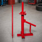 Tire Changing Equipment Manual Tire Changer Machine Tool Steel Floor Mount Long Bar Bead Release Compact Size Suitable for Workshops Tire Service