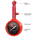Tire Pressure Gauge 100Psi/7Bar Accurate Air Pressure Tyre Gauge for Car Auto Truck Motorcycle Bicycle