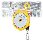 Heavy Duty Retractable Spring Balancer Tool - 1pcs Tool Balancer with Hook & Wire Rope, Supports 30-40kg, Boost Work Efficiency & Safety in Workshops