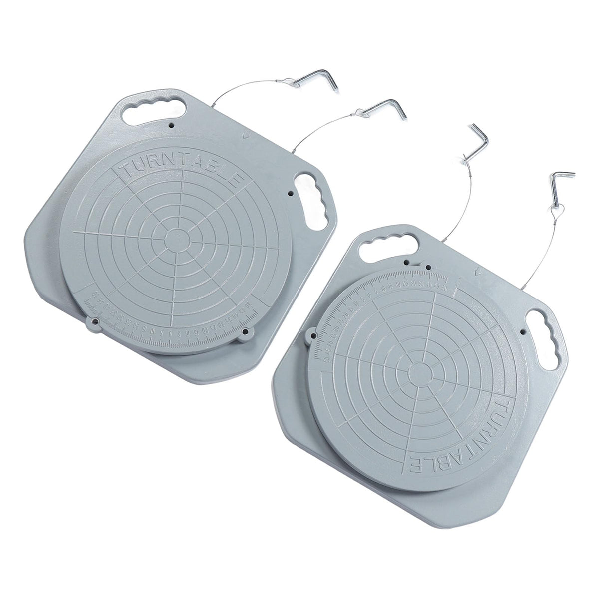Wheel Alignment Turn Plate, 5 Ton Capacity 360 Degree Rotation 2.4in Sliding Distance with Mg Alloy Construction, for Vehicle Van Car Truck Auto Repair