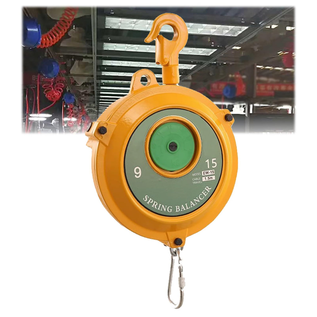 Retractable Spring Balancer, Hanging Retractable Tool Spring Balancer with Self-Locking Function for Tool Used in Automobile Molds, Parts Welding, Etc (40-50kg