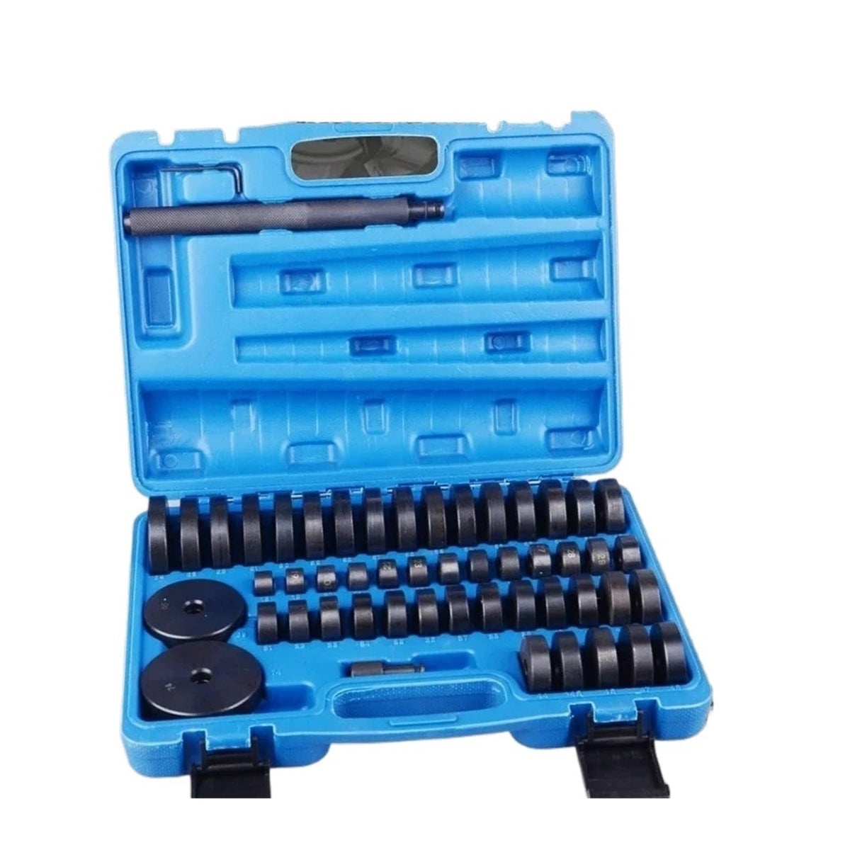 52-piece Set of Iron Sleeves, Bearin Oil Seal Disassembly and Assembly Tools, Hub Bearing Installation Tools