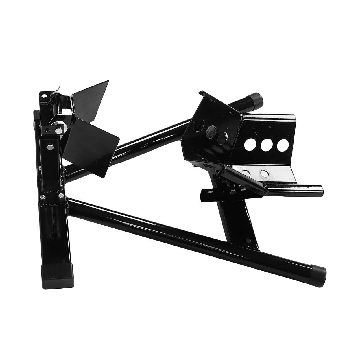 Universal Motorcycle Wheel Chock with Stable Support