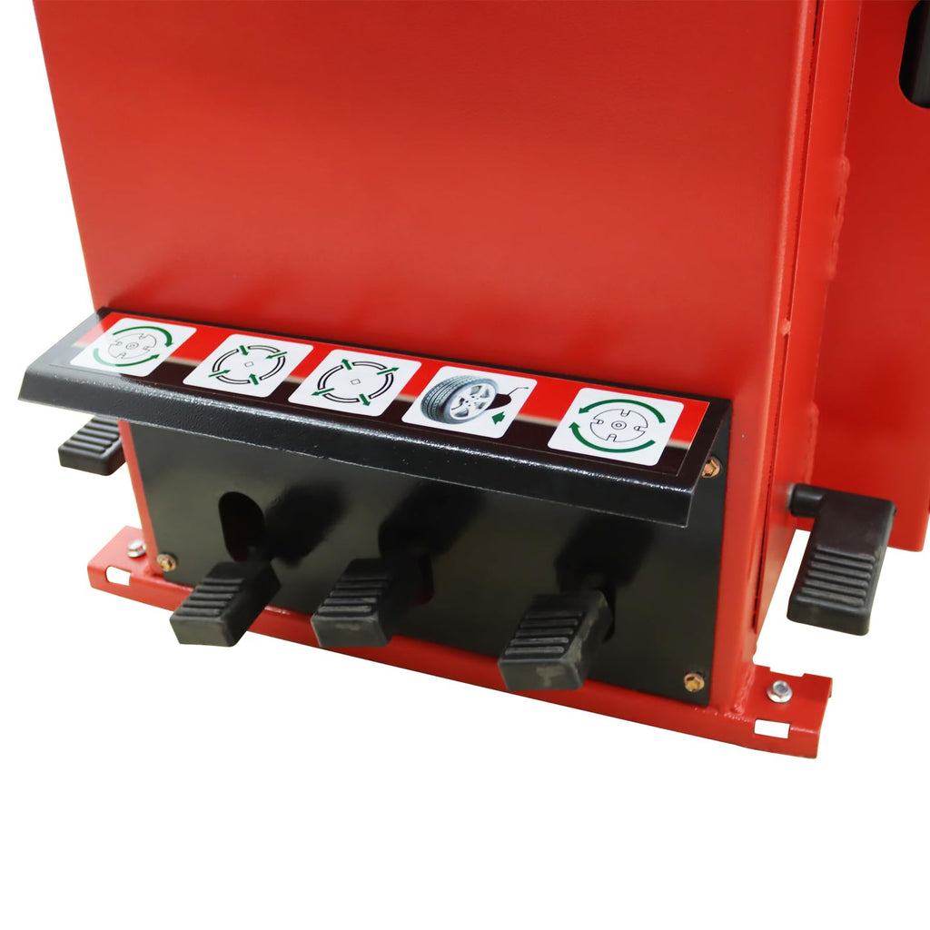 Tire Changer Machine for 3-12" Wheel Width Tire Changing Tool Heavy-Duty 24'' Tire Changer Wheel Machine for Car Repair Shops 110V 1.1KW