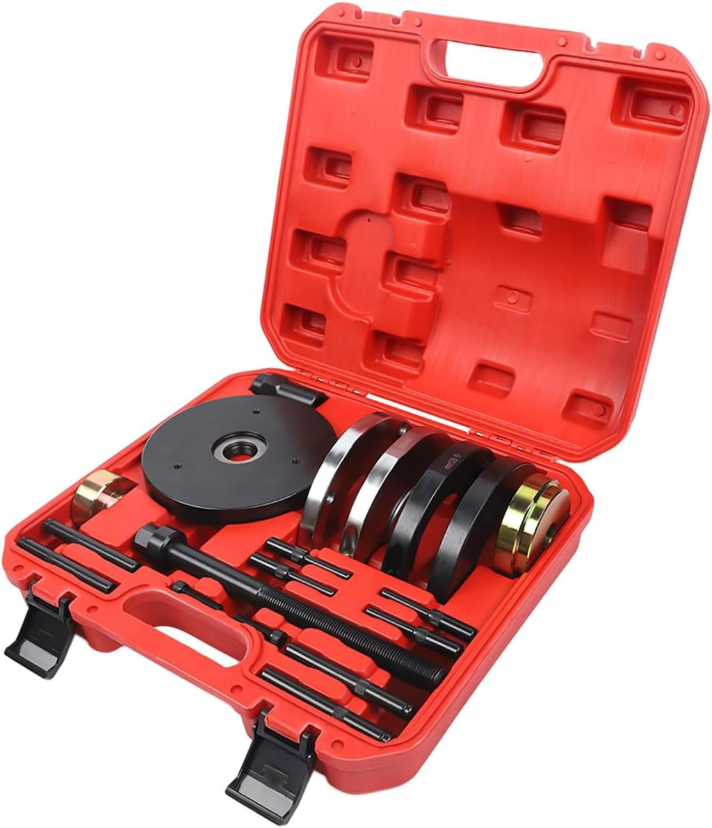 Wheel Drive Bearing Removal Tool 82mm Wheel Bearing Press Kit Red Wheel Unit Tools Set