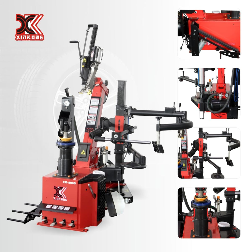 XK Wheel Changer Tire Machine Rim Clamp 28 in,110V,806S