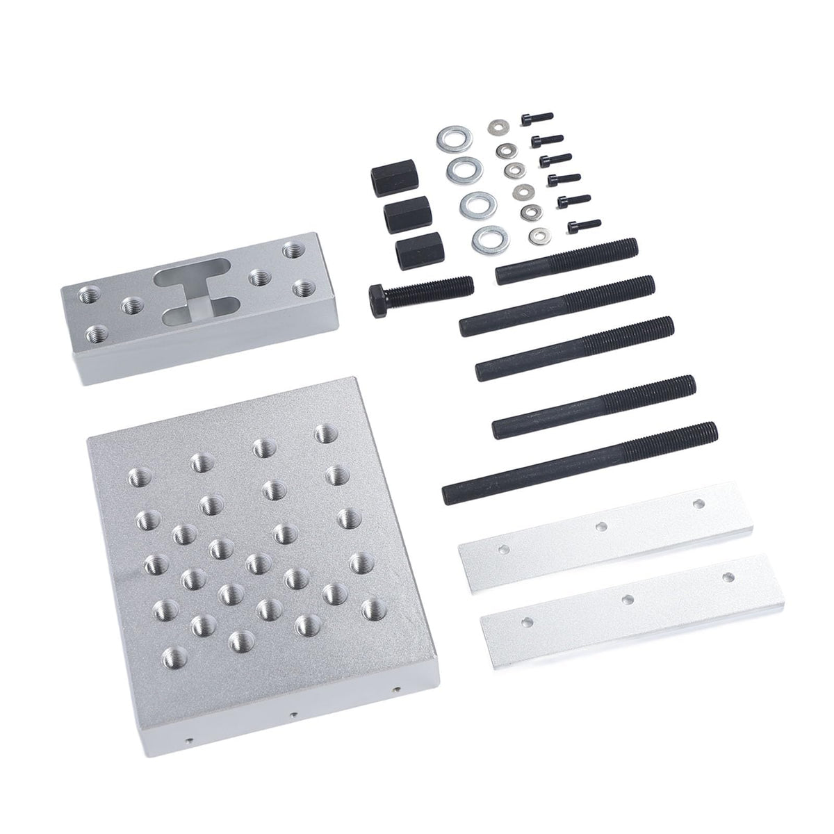 30 Ton Drill Press Support Block Kit, Carbon Steel Bearing Removal